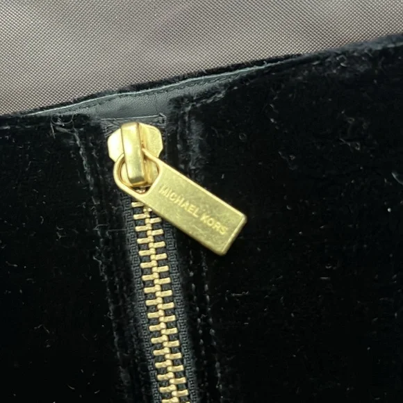 Michael by Michael Kors Velvet Boots - Picture 7 of 9